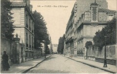 Rue d'Erlanger à Paris 16e