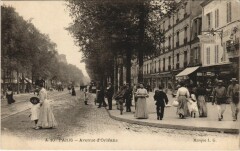 Avenue d'Orléans à Paris 14e