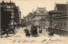 Paris 3e Rue Saint-Martin à Paris 3e