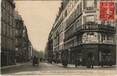 Paris 8e Fg Saint-Honoré place Beauvau à Paris 8e