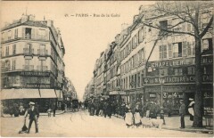 Paris 14e rue de la gaité à Paris 14e