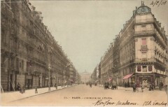 Paris 2e Avenue de l'Opéra à Paris 2e
