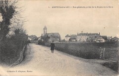 Anetz - Vue Generale Prise De La Route De La Gare