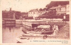Vertou - Le Port De La Chaussee Et L'Ecluse à Vertou