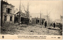Catastrophe - Explosion de Saint-Denis, 4 Mars 1916 à Saint-Denis