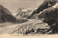 J. J. 93 Chamonix La Mer de Glace et l'Hotel du Montanvert
