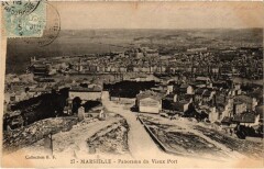 Marseille - Panorama du Vieux Port à Marseille