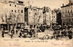 Marseille - La Place Victor Gelu à Marseille