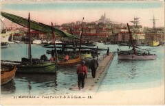 Marseille - Vieux Port et N.-D. de la Garde à Marseille