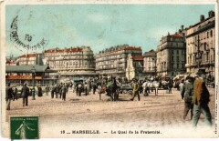 Marseille - Le Quai de la Fraternite à Marseille