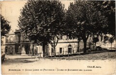 Marseille Ecole Libre de Provence Cours et Batiment des Classes à Marseille
