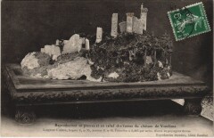 Reproduction en pierres en relief des ruines du Chateau de Vendo -
													41 Loir et Cher
												