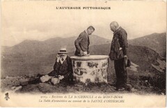 Banne d'Ordenche - Table d'orientation au sommet