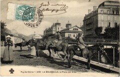 La Bourboule - la Place aux Anes à La Bourboule