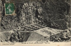 Barrage de Teillet - Vue Aval -
													03 Allier
												