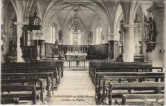 Longchamp sur Aire Interieur de L'Eglise