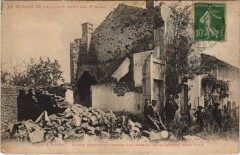 Sainte-Barbe Maison bombardé à Sainte-Barbe