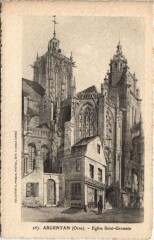 Oran-Le Cháteau d'Argentan-Actuellement Palais de Justice à Argentan