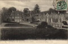 Carte postale ancienne Château de Chantepie
                                                                     à Thuboeuf
                                