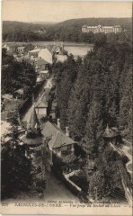 Bagnoles-de-l'Orne-Vue prise du Rocher au Chien