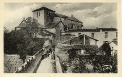 Un coin de l'Eglise à Angles