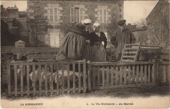 La Vie Normande Au marché