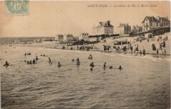 Saint-Pair-Les Bains de Mer a Marée haute -
													50 Manche
												