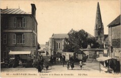 Saint-Pair-L'Eglise et la Route de Granville à Granville