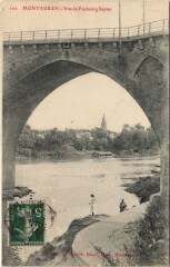 Montauban Vue du Faubourg Sapiac France à Montauban