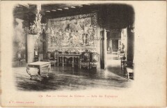 Pau - Interieur du Chateau - Salle des Tapisseries à Pau