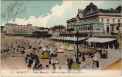Biarritz - Casino Municipal Hotel du Palais et la Plage à Biarritz