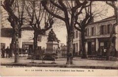 La Teste-La Place et le Monument Jean Rameau
