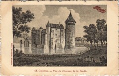 Gironde-Vue du Chateau de la Bréde