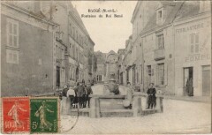Bauge - Fontaine du Roi René -
													49 Maine et Loire
												