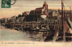 Le Treport - Le port a Marée Basse au Tréport