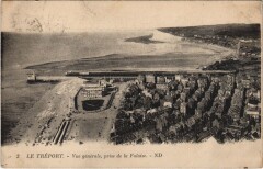 Le Treport Vue générale prise de la Falaise