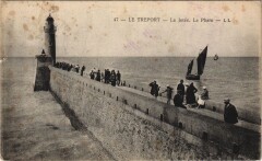 Le Treport - La Jetée Le Phare au Tréport