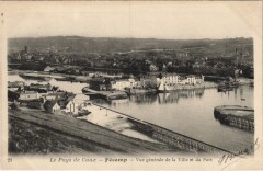 Fecamp Vue Generale de la Ville et du Port