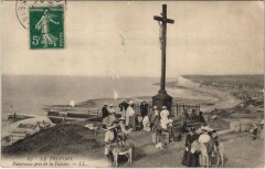 Le Treport Panorama pris de la Falaise -
													76 Seine Maritime
												