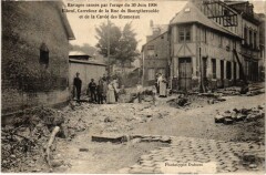 Catastrophe - Elbeuf - Ravages causes par l'Orage 1908 à Elbeuf
