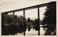 Env.de Gueret s la Creuse le Viaduc de Busseau France