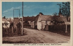 Lepaud Vue Generale et l'entree du bourg France