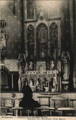 Bourganeuf Interieur de la Chapelle du Puy France à Bourganeuf