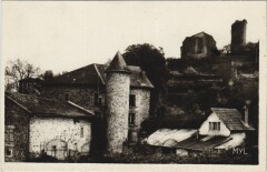 Chalus Vue du Chateau