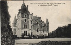 Env. de Limoges - Chateau de Brejoux pres Solignac à Limoges