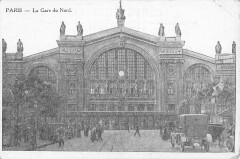 Paris - La Gare Du Nord à Paris