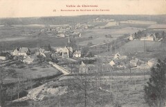 Vallee Chevreuse - Panorama De Senlisse Et De Garnes à Chevreuse
