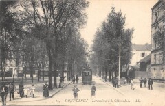 Saint Denis - Le Boulevard De Chateaudun à Saint-Denis