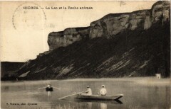 Hieres - Le Lac et la Roche animée à Roche