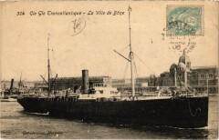 Marseille - Cie Gle Tranatlantique - La Ville de Bone -
																					13000 Marseille
																			